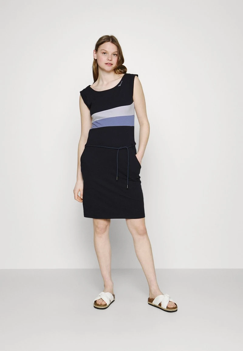 Ragwear TARAYA - Jerseykleid - Navy 4 Ragwear TARAYA - Jerseykleid - Navy – Bild 2