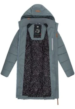 Ragwear STEPP DIZZIE - Wintermantel - Grey -Ragwear 8c56c5557ac84ae0954c1e1987fe447e