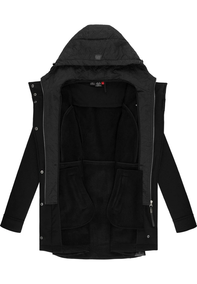 Ragwear YBELA - Wintermantel - Black 5 Ragwear YBELA - Wintermantel - Black – Bild 3