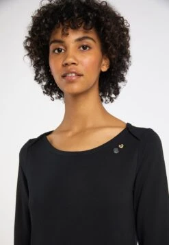 Ragwear RIVER - Freizeitkleid - Black -Ragwear 8fbe7152308043f69cf6403c6584b659