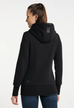 Ragwear NESKA ZIP UPGRADE - Sweatjacke - Black -Ragwear 9483a71cd0a246a8ade1d3ff98d5515f