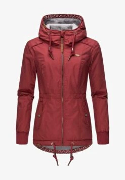 Ragwear YM Danka - Regenjacke / Wasserabweisende Jacke - Wine Red