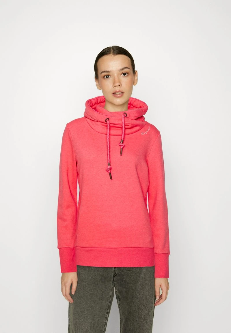 Ragwear GRIPY BOLD - Sweatshirt - Coral 3 Ragwear GRIPY BOLD - Sweatshirt - Coral