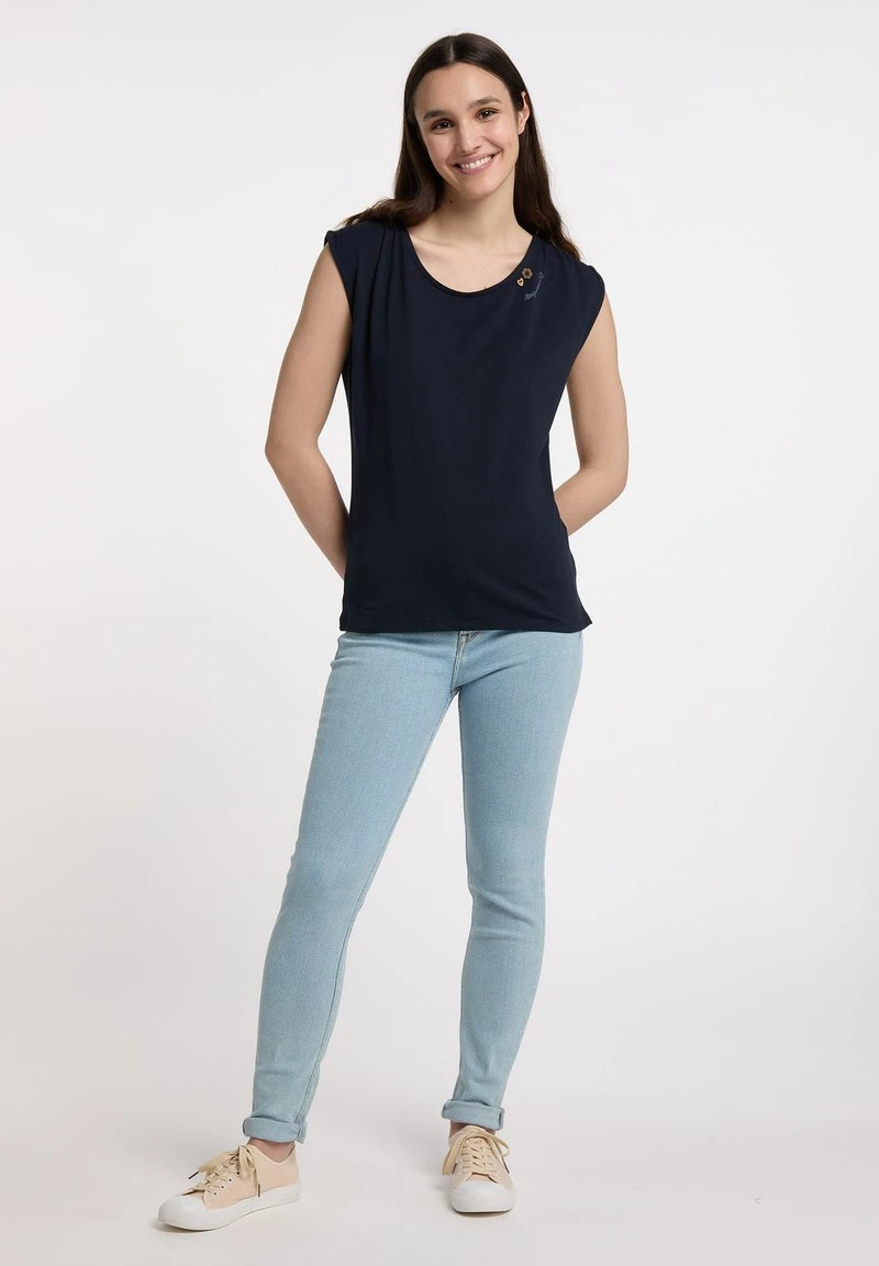 Ragwear GREETA - T-Shirt Basic - Navy 4 Ragwear GREETA - T-Shirt Basic - Navy – Bild 2