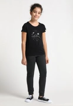 Ragwear VIOLKA PRINT - T-Shirt Print - Black