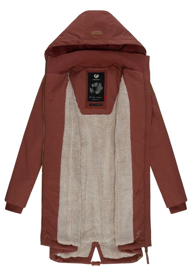 Ragwear CRESCEND - Wintermantel - Terracotta 5 Ragwear CRESCEND - Wintermantel - Terracotta – Bild 3