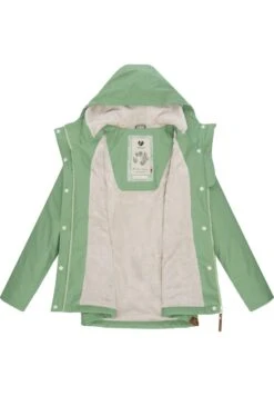Ragwear MARGE - Regenjacke / Wasserabweisende Jacke - Light Green -Ragwear 9dec7ef6ea2944049b4a7468fae75f79