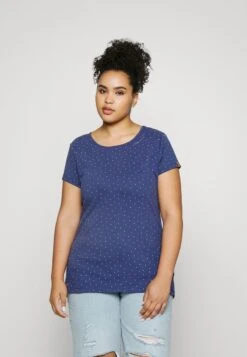 T-Shirt Print - Indigo Blue