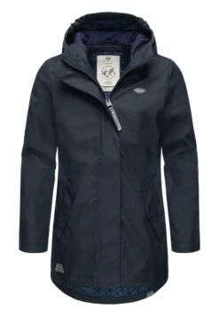 Ragwear MARJANKA II - Regenjacke / Wasserabweisende Jacke - Dark Blue -Ragwear 9edfbde4c3124e6aacf8e92eb4cb6d45