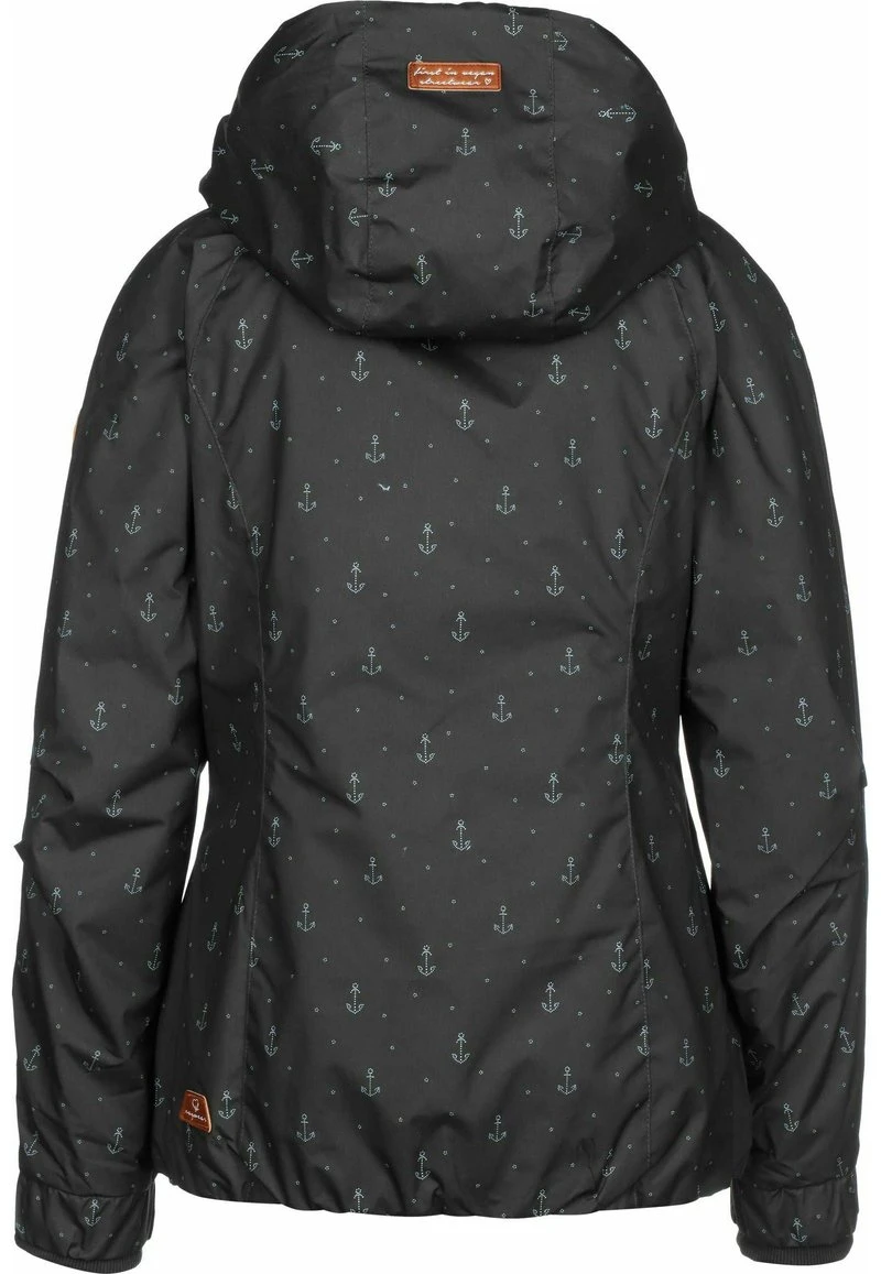 Ragwear DIZZIE MARINA - Winterjacke - Black 4 Ragwear DIZZIE MARINA - Winterjacke - Black – Bild 2