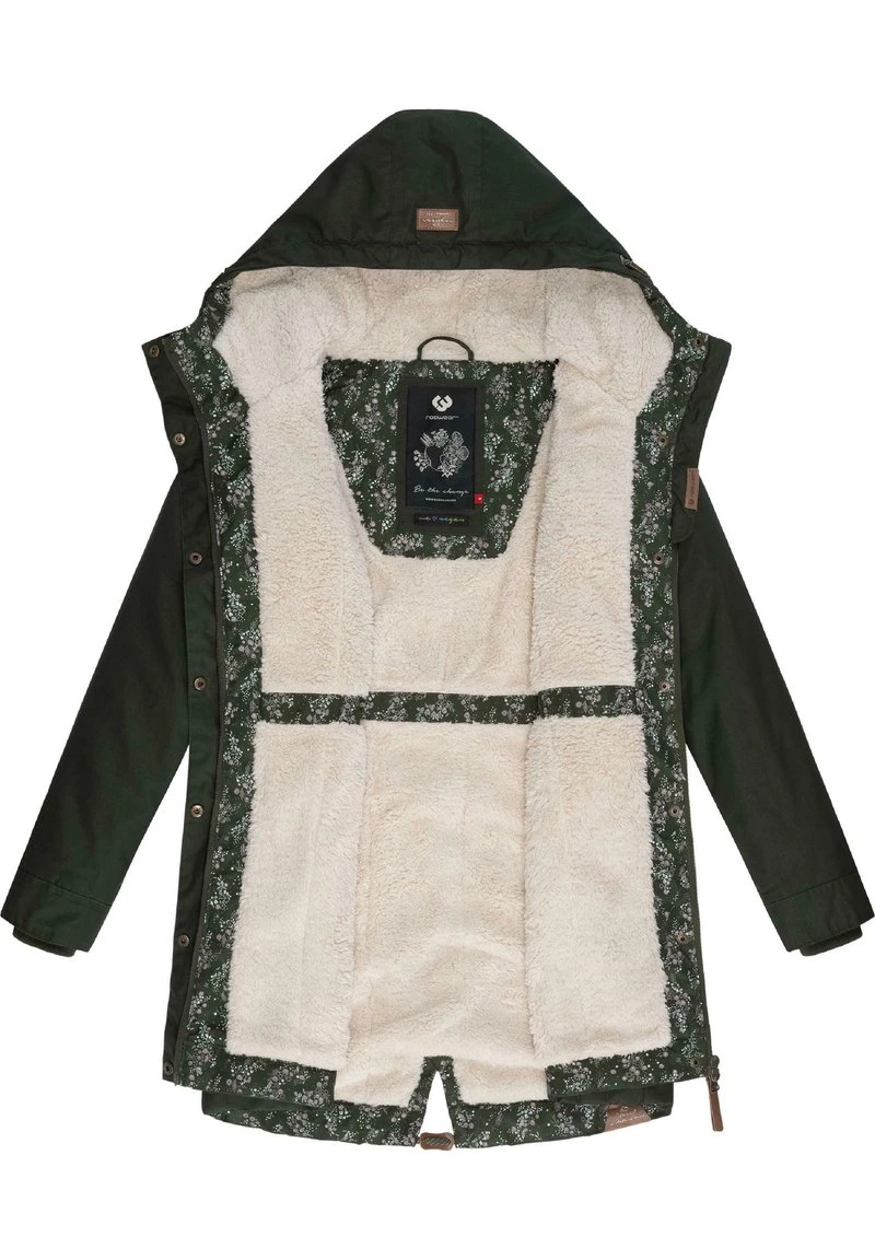 Ragwear YM-CANNY - Wintermantel - Dark Olive 6 Ragwear YM-CANNY - Wintermantel - Dark Olive – Bild 4