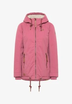 Ragwear ZUZKA - Wintermantel - Dusty Rose -Ragwear a3bad0e6e8274a338ce0707715390bbc