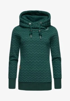 Ragwear BOLD CHEVRON INTL - Kapuzenpullover - Dark Green
