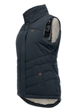 Ragwear HESTY - Weste - Navy -Ragwear a5bcde31ff4e4b3d90443c0990f63158