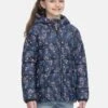 Ragwear ROXANKA FLOWERS - Winterjacke - Dark Blue