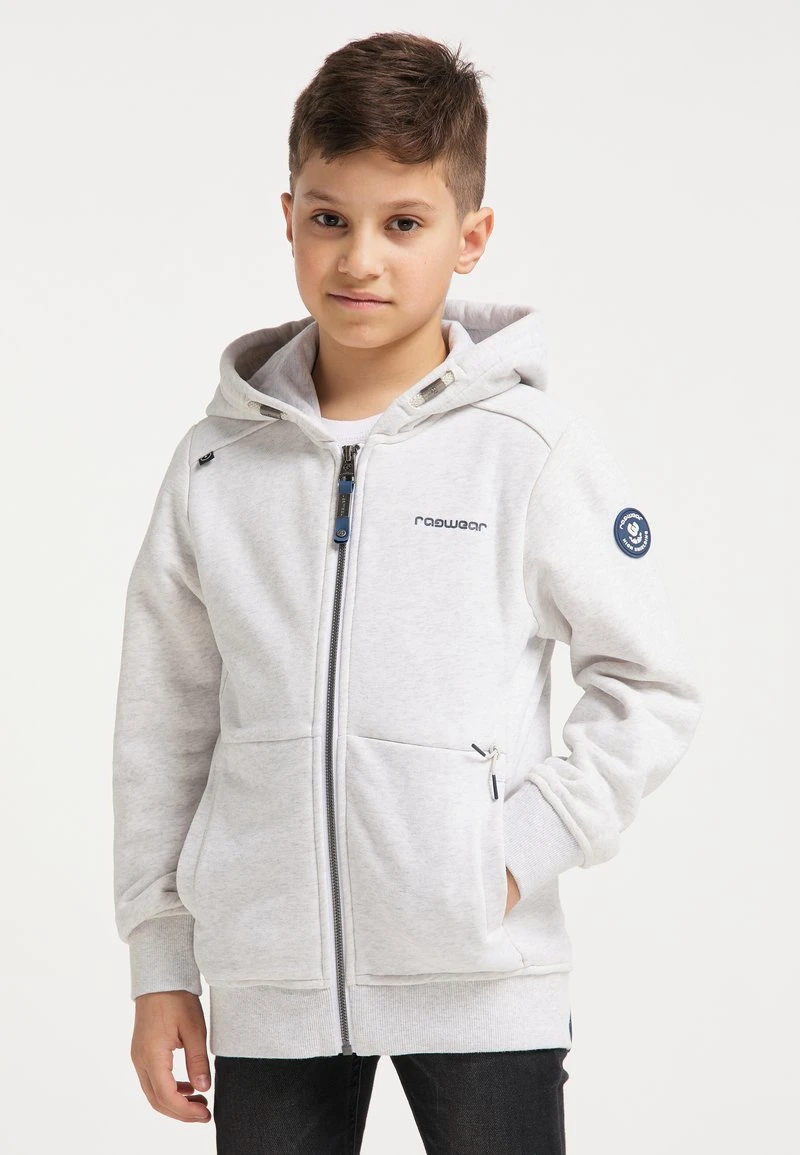 Ragwear AXELL UPGRADE - Sweatjacke - White 4 Ragwear AXELL UPGRADE - Sweatjacke - White – Bild 2