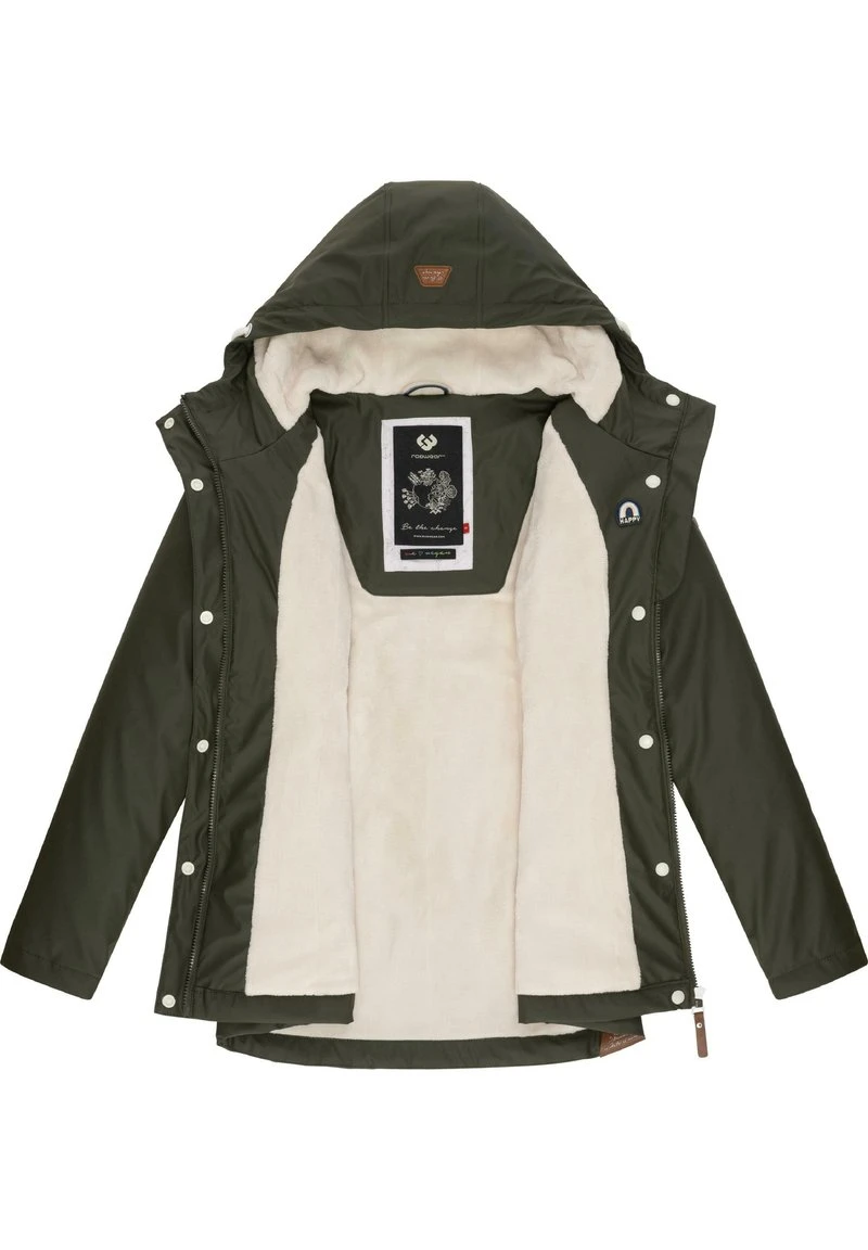 Ragwear MARGE - Regenjacke / Wasserabweisende Jacke - Dark Olive 7 Ragwear MARGE - Regenjacke / Wasserabweisende Jacke - Dark Olive – Bild 5