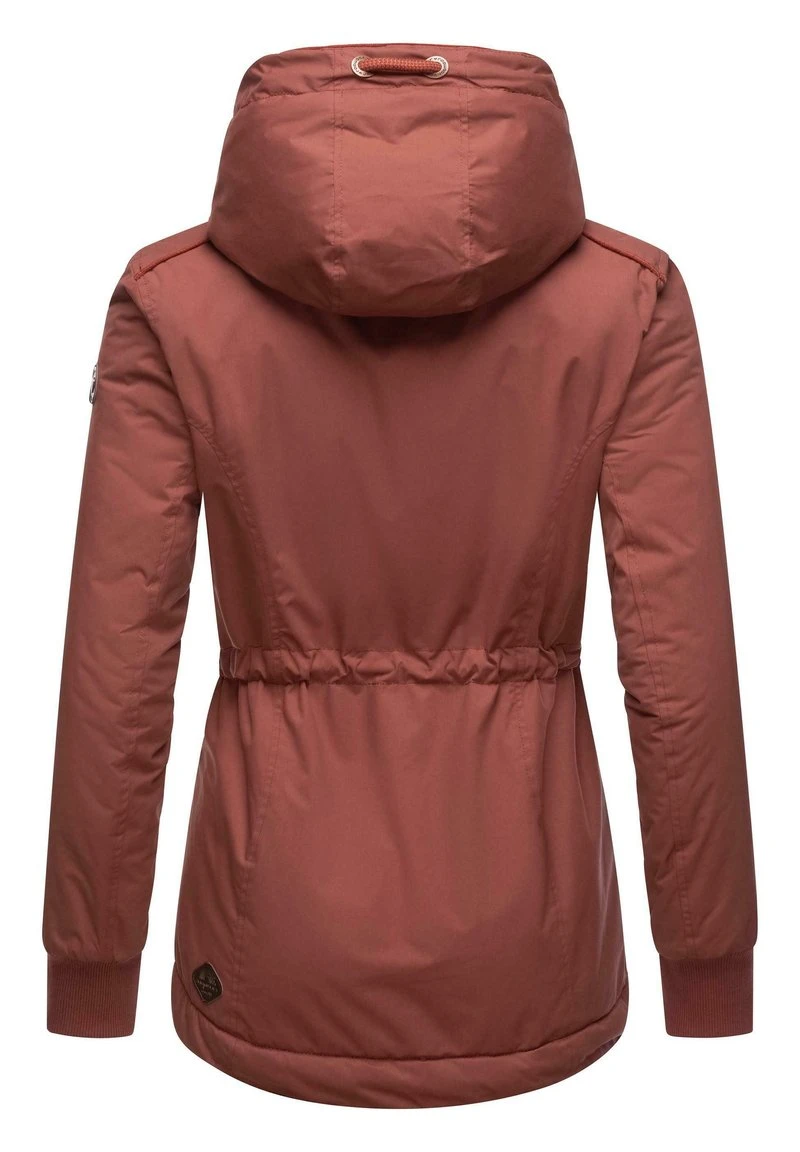 Ragwear YM Danka - Regenjacke / Wasserabweisende Jacke - Terracotta 4 Ragwear YM Danka - Regenjacke / Wasserabweisende Jacke - Terracotta – Bild 2