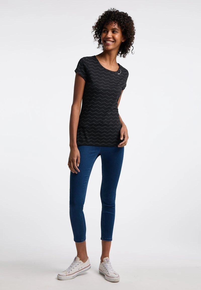 Ragwear ZIG ZAG - T-Shirt Print - Black 4 Ragwear ZIG ZAG - T-Shirt Print - Black – Bild 2