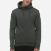 Ragwear NATE ZIP - Sweatjacke - Dark Green -Ragwear b4e508b1e8334c0885125239676dd52a