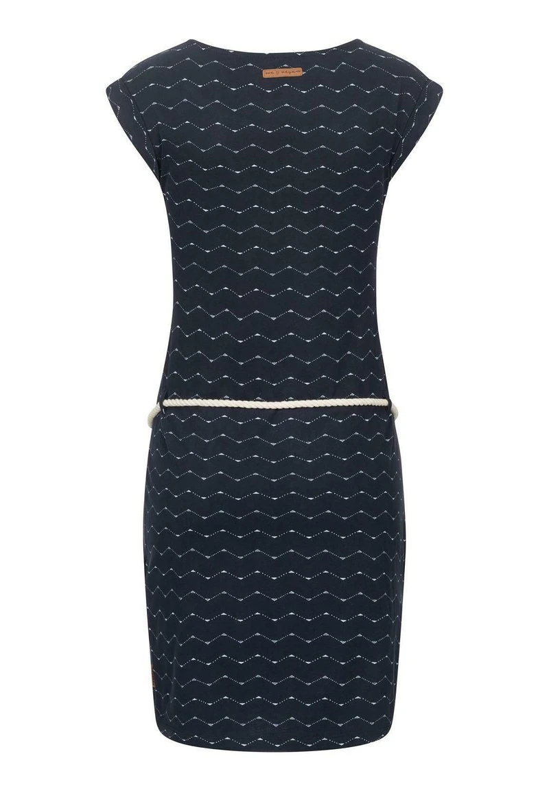 Ragwear TAG ZIG ZAG - Etuikleid - Navy 4 Ragwear TAG ZIG ZAG - Etuikleid - Navy – Bild 2