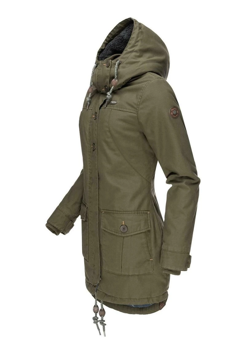 Ragwear JANE - Wintermantel - Olive 4 Ragwear JANE - Wintermantel - Olive – Bild 2