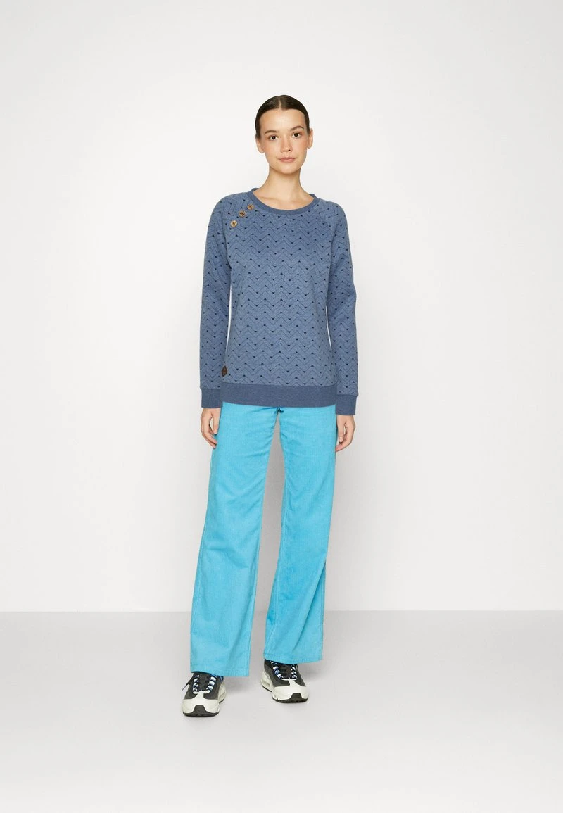 Ragwear DARRIA ZIG ZAG - Sweatshirt - Denim Blue 4 Ragwear DARRIA ZIG ZAG - Sweatshirt - Denim Blue – Bild 2