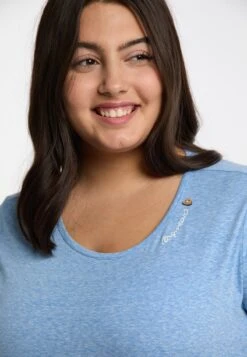 MINTT PLUS - T-Shirt Basic - Blue -Ragwear c05f949cd72d4722a45e516f2ab6ba4e