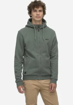 Ragwear NATE ZIP - Sweatjacke - Dark Green -Ragwear c258eb01fa9f44d8be69df8878f1615d