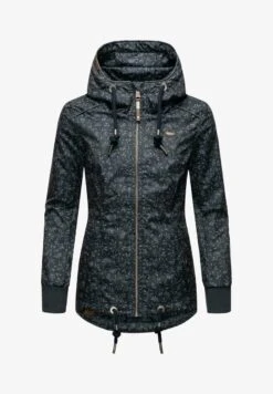 Ragwear DANKKA BLOOM - Regenjacke / Wasserabweisende Jacke - Dark Blue