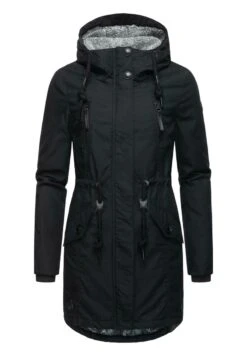 Ragwear ELSIE - Wintermantel - Black 12 Ragwear ELSIE - Wintermantel - Black -Ragwear cc5271c4e4bd4f89bf04f5c34d419b40