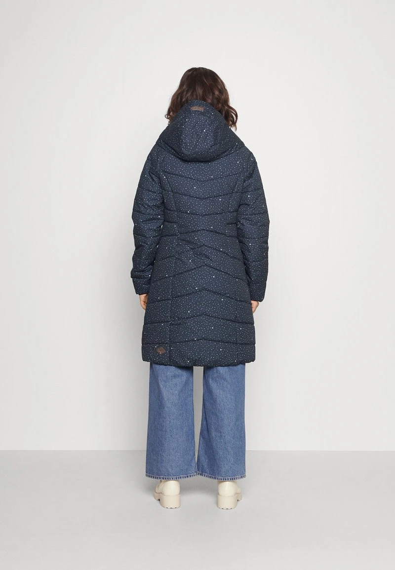 Ragwear DIZZIE COAT DOTS - Klassischer Mantel - Navy 5 Ragwear DIZZIE COAT DOTS - Klassischer Mantel - Navy – Bild 3