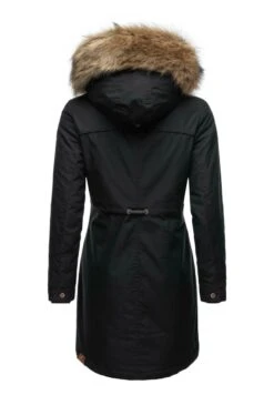 Ragwear TAWNY - Wintermantel - Black -Ragwear cea92ba4cf394abfb7283aec08d13217