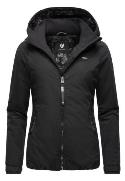 Ragwear DIZZIE MARINA - Winterjacke - Black -Ragwear dd7daa5d87644726a87b5e8c202a19d2