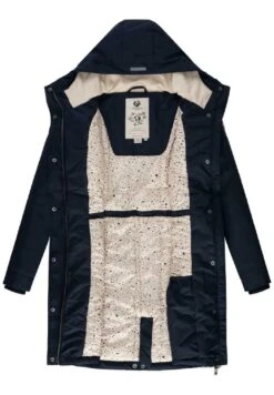 Ragwear RELOVED REMAKE II INTL - Wintermantel - Dark Blue -Ragwear dfe216d2f0024bc3938c39542496891f