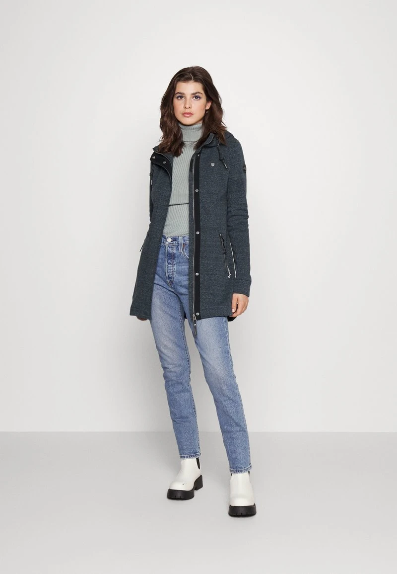 Ragwear LETTY - Sweatjacke - Black 4 Ragwear LETTY - Sweatjacke - Black – Bild 2