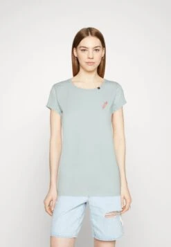 Ragwear FLORAH REMAKE - T-Shirt Basic - Light Aqua
