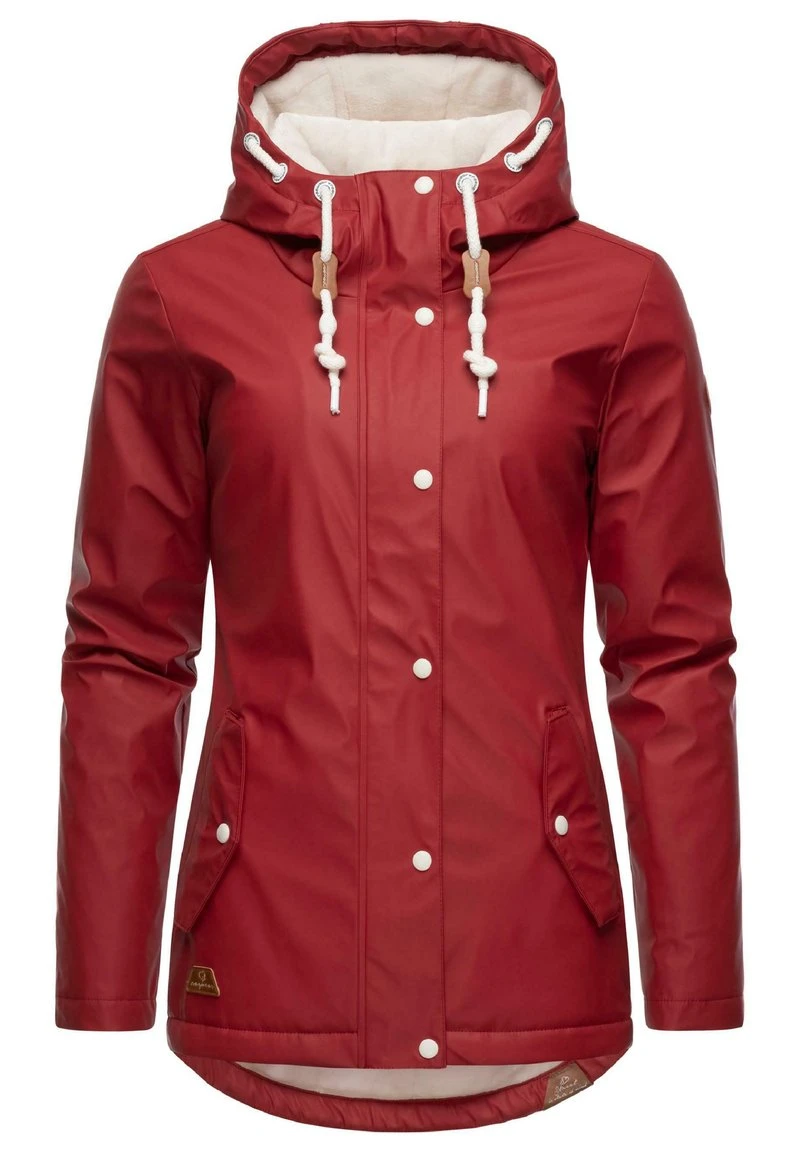 Ragwear MARGE - Regenjacke / Wasserabweisende Jacke - Red 8 Ragwear MARGE - Regenjacke / Wasserabweisende Jacke - Red – Bild 6