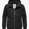 Ragwear ÜBERGANGS KRISTLA II - Outdoorjacke - Black