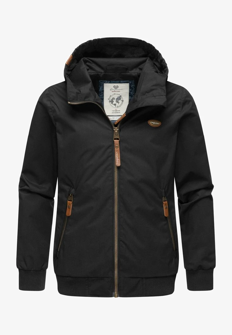 Ragwear ÜBERGANGS KRISTLA II - Outdoorjacke - Black 3 Ragwear ÜBERGANGS KRISTLA II - Outdoorjacke - Black