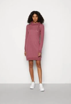 Ragwear SOLID - Freizeitkleid - Plum