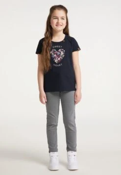 Ragwear VIOLKA PRINT ORGANIC - T-Shirt Print - Navy