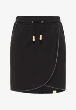 Ragwear NAILA A ORGANIC - A-Linien-Rock - Black -Ragwear ef078992232341f19062498bb7997e58