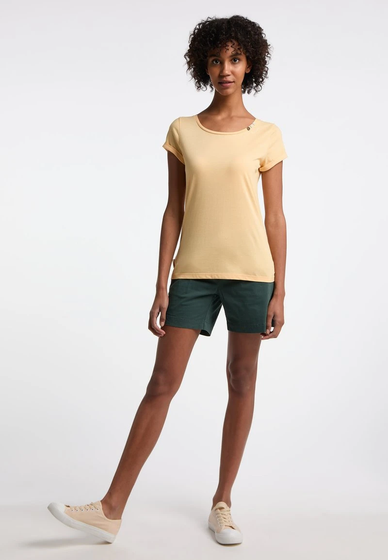 Ragwear FLORAH A ORGANIC - T-Shirt Basic - Vanilla 4 Ragwear FLORAH A ORGANIC - T-Shirt Basic - Vanilla – Bild 2