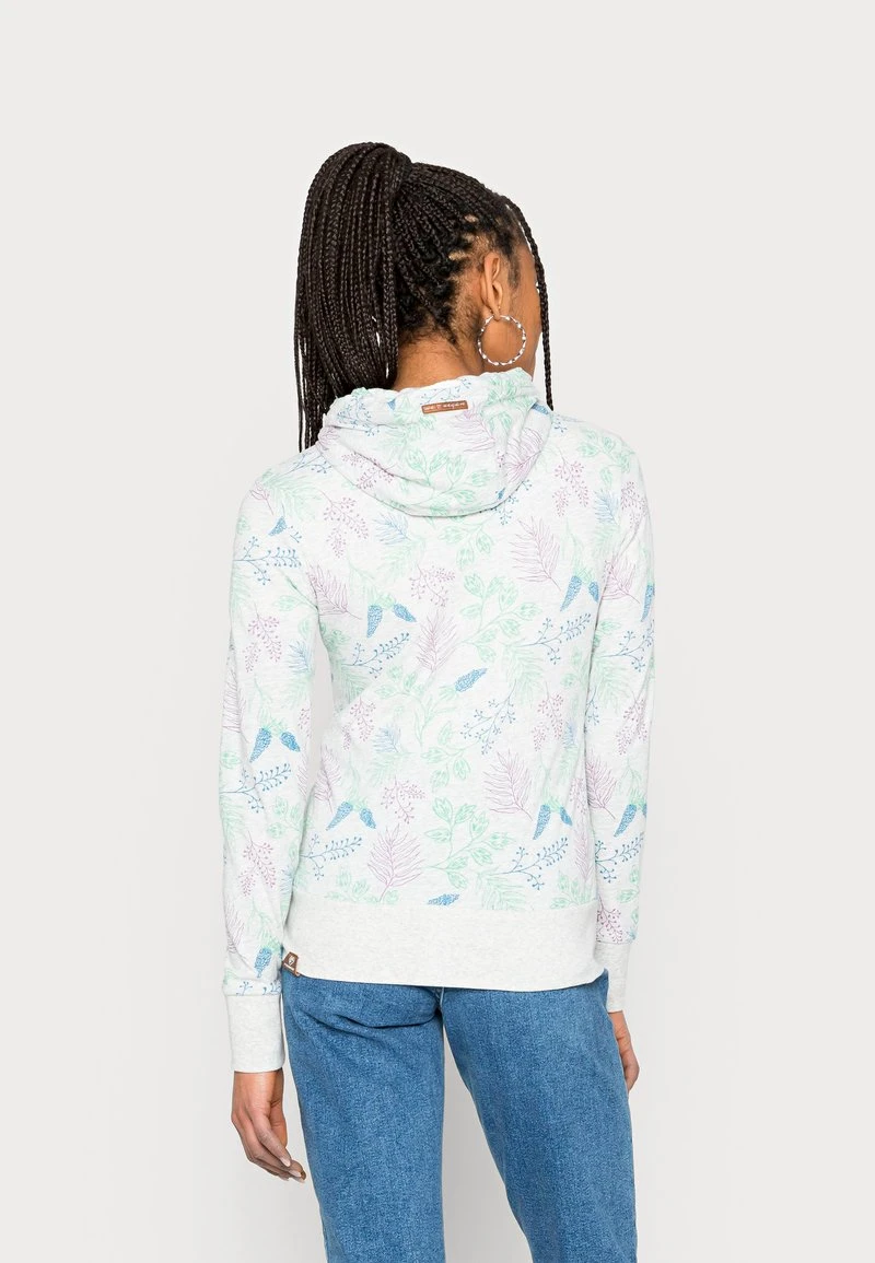 Ragwear PAYA FLOWERS - Sweatjacke - White 5 Ragwear PAYA FLOWERS - Sweatjacke - White – Bild 3