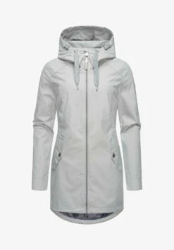 Ragwear MONDDA - Regenjacke / Wasserabweisende Jacke - Light Grey Melange -Ragwear f35434156d4e4f9fbd533827462284a4 1