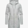Ragwear MONDDA - Regenjacke / Wasserabweisende Jacke - Light Grey Melange -Ragwear f35434156d4e4f9fbd533827462284a4