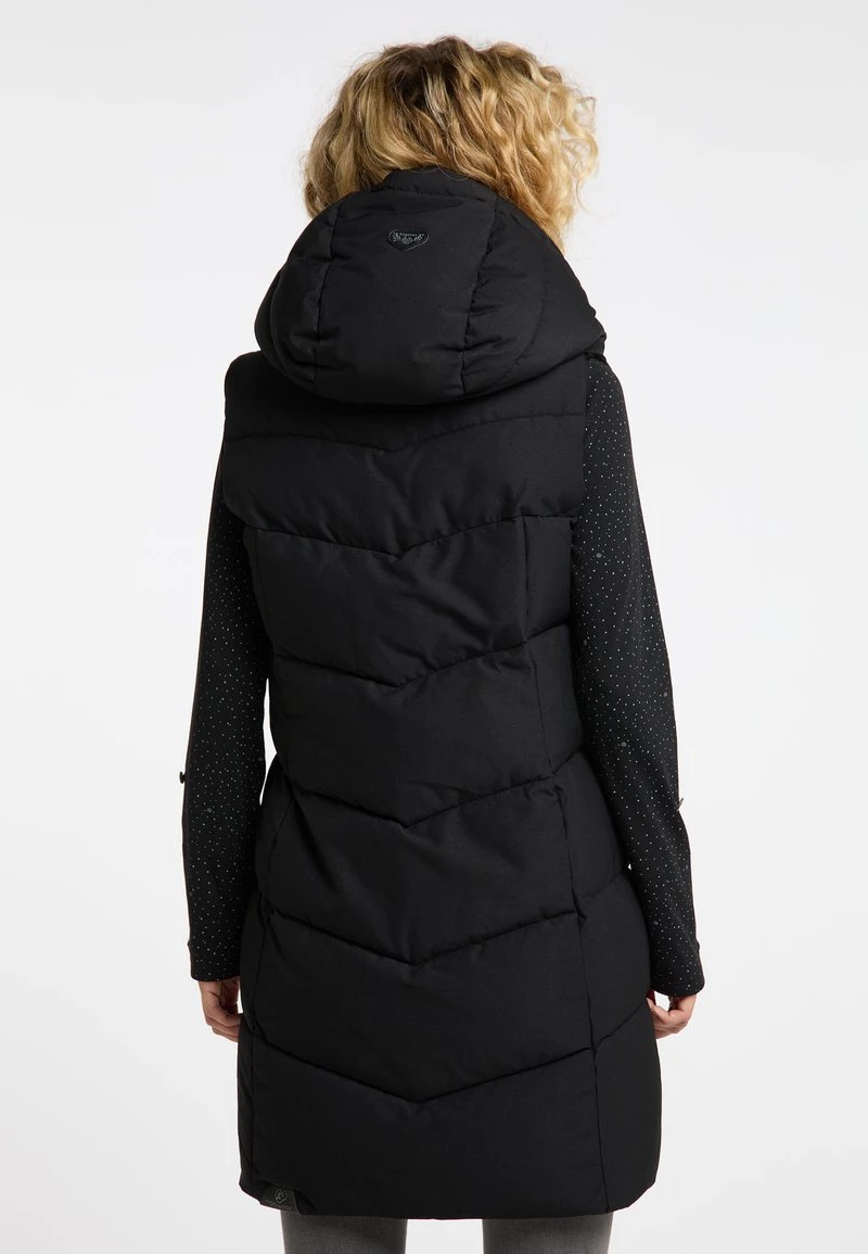 Ragwear PAVLA VEST - Weste - Black 5 Ragwear PAVLA VEST - Weste - Black – Bild 3