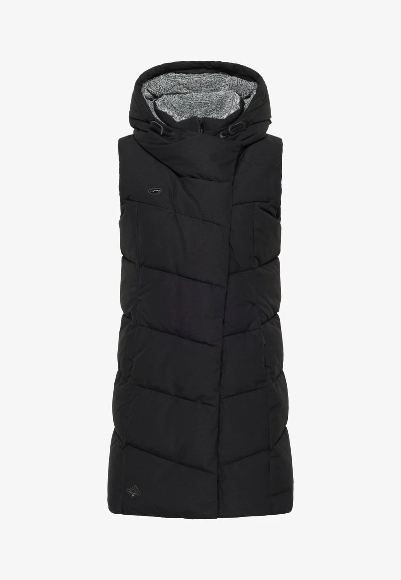 Ragwear PAVLA VEST - Weste - Black 7 Ragwear PAVLA VEST - Weste - Black – Bild 5