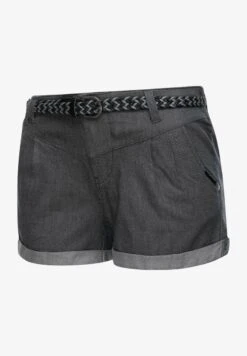 Ragwear HEAVEN A - Jeans Shorts - Dark Grey